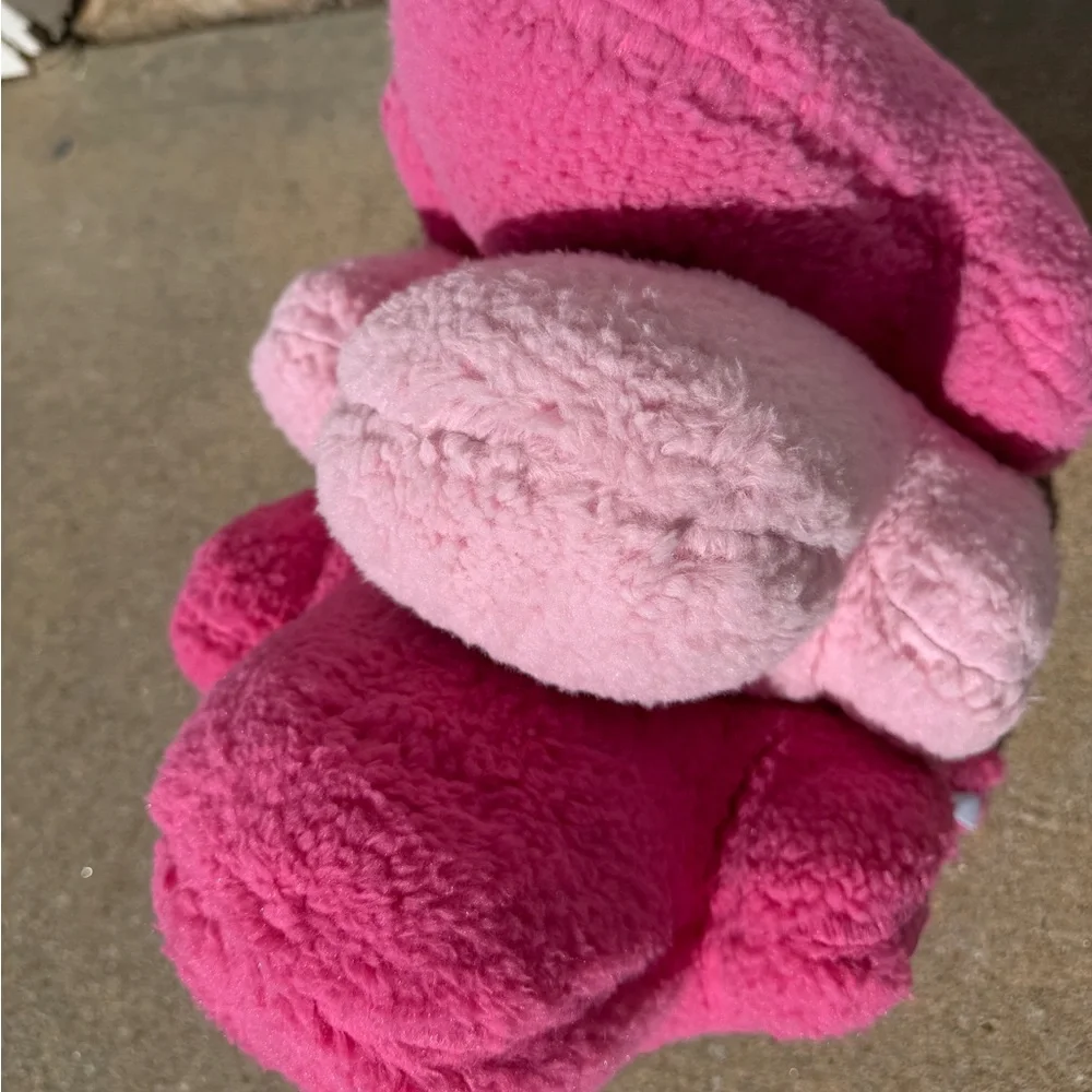 Martha Stewart Set of 3 Pink Plush Ghost Pillows- NWT